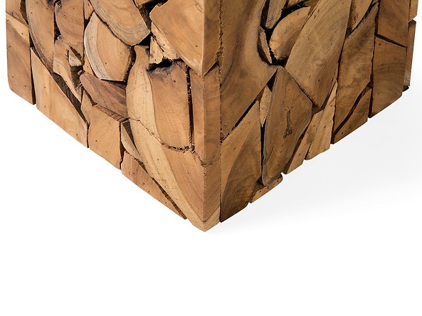 Stolik pomocniczy drewno tekowe NELSON, 249636