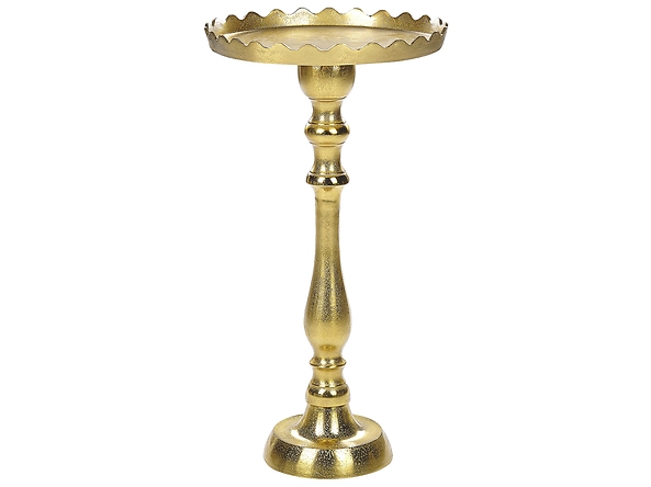 Stolik pomocniczy metalowy złoty TIMARU, 250143