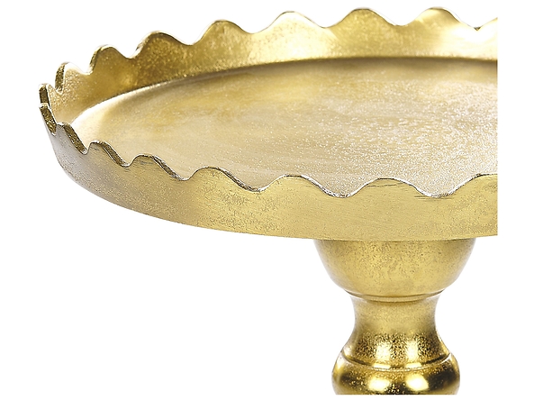 Stolik pomocniczy metalowy złoty TIMARU, 250146