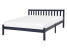 Produkt: Łóżko podwójne drewno 140x200 niebieskie