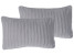 Produkt: Dwie poduszki ozdobne pasy 30x50 szare
