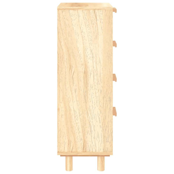 Komoda Brąz 40 x 30 x 90 cm Lite drewno sosnowe vidaXL, 2577349