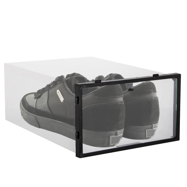 Pudełko na buty z otwieraną klapą 30,5x21x12,5 cm organizer na obuwie, 2704822