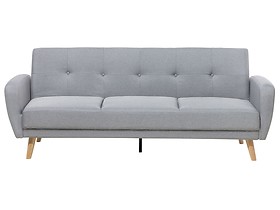Sofa kanapa trzyosobowa rozkładana szara