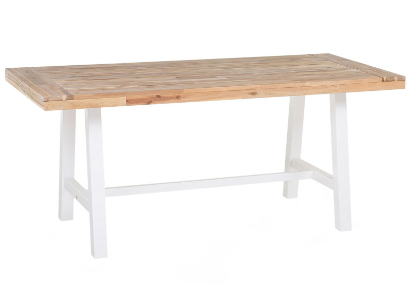 Stół drewniany blat 170x80  biały, 271851