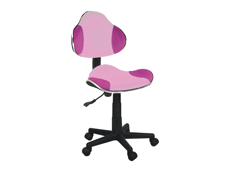 krzesło obrotowe Q-G2 różowe, 27190