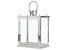 Produkt: Lampion szkło hartowane metalowy srebrny