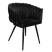 Inny kolor wybarwienia: Krzesło Tresse czarne plecione