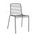 Inny kolor wybarwienia: Krzesło Summer antracytowe metalowe