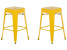 Inny kolor wybarwienia: 2 stołki barowe 60cm żółty