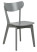 Inny kolor wybarwienia: Krzesło Roxby szare