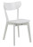 Inny kolor wybarwienia: Krzesło Roxby białe