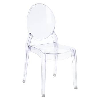 Krzesło Mia Elizabeth transparentne z tworzywa, 301811