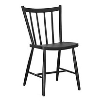 Krzesło Wandi czarne z tworzywa