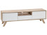 Produkt: Szafka RTV półki szafki jasne drewno biały
