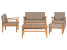 Produkt: Zestaw ogrodowy sofa fotele drewniany