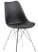 Inny kolor wybarwienia: Krzesło Eris PP czarne z tworzywa