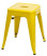 Produkt: Stołek Paris żółty inspirowany Tolix