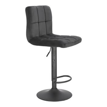 Krzesło barowe regulowane Dafne VIC czarne, 315046