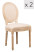 Produkt: Zestaw 2 krzeseł drewnianych beżowych