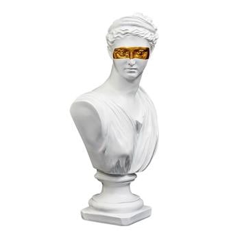Figurka popiersie Afrodyta biało-złota, 320836