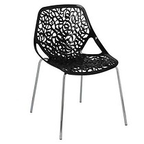 Krzesło Cepelia inspirowane projektem Caprice czarne
