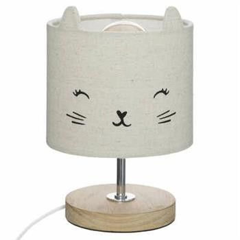 Lampka Cat kremowa, 321404