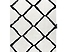 Dywan BERBER CROSS biały Frędzle 120x170 cm, 326447
