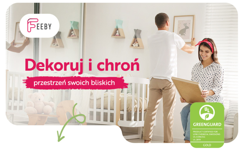 Feeby Obraz na płótnie, Abstrakcja Marmur Tekstura Złoto Szary 90x30, 3268007