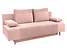 sofa Leon, Tkanina Poso 52 Pink/Kronos 52 Pink, 327055