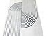Dywan MODE 8587 geometryczny krem / czarny 80x150 cm, 327072