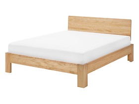 Rama łóżka jasne drewno 140x200