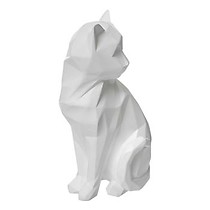 Figurka Origami Cat biała
