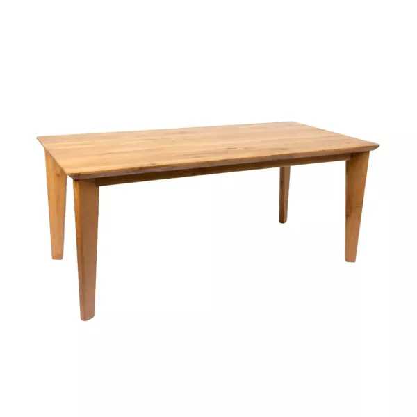 Stół drewniany rozkładany MOVA  140×80 + dostawka 2×45 cm, 341986