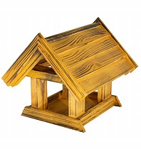 Drewnian karmnik dla ptaków  GIL VI