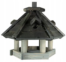 Drewniany Karmnik dla ptaków DUDEK VIII