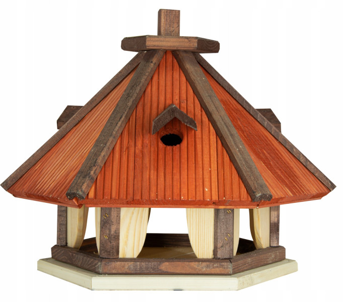 Drewniany karmnik dla ptaków DUDEK IX, 342042