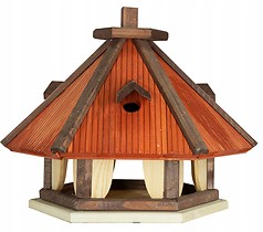 Drewniany karmnik dla ptaków DUDEK IX