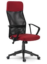 Fotel biurowy obrotowy krzesło mikrosiatka Sofotel 2453