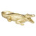 Produkt: Dekoracja Victor Krokodyl złoty 39cm