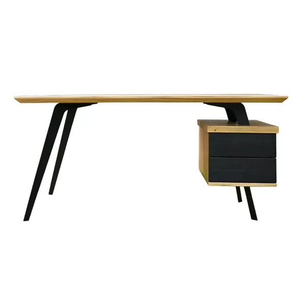 Nowoczesne biurko z drewna dębowego VITA II, 345415