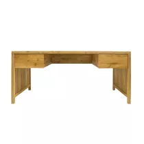 Dębowe biurko z szufladami z drewna do gabinetu DAVOS II
