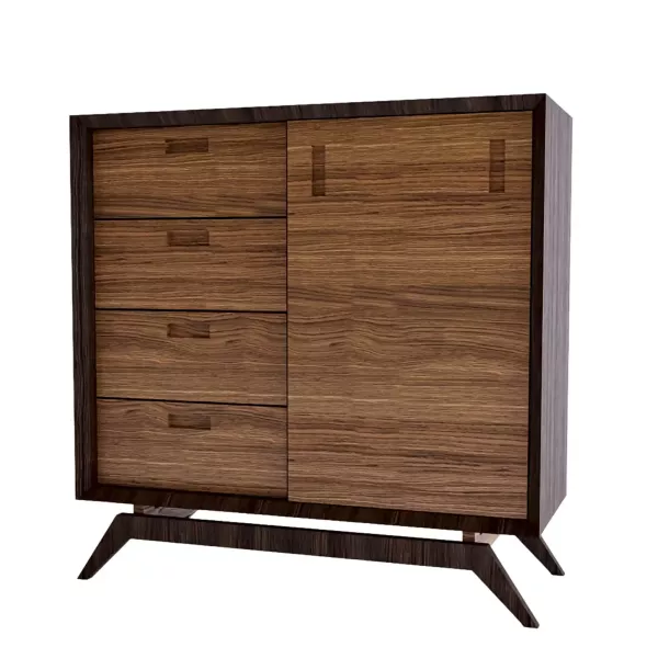 Komoda nowoczesna drewniana do sypialni salonu CLEO, 345922