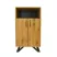 Produkt: Dębowa szafka z drewna litego i metalu do salonu JORGEN II