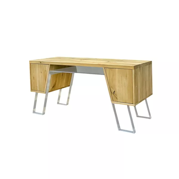 Nowoczesne biurko gabinetowe drewniane do gabinetu BORA I, 346105