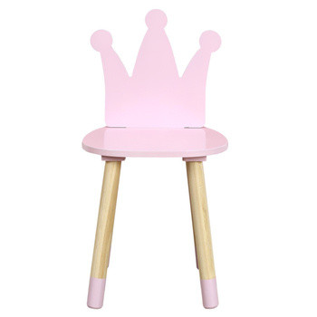 Krzesło dziecięce Puppe różowe, 350485