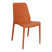 Inny kolor wybarwienia: Krzesło Ginevra terracotta z tworzywa