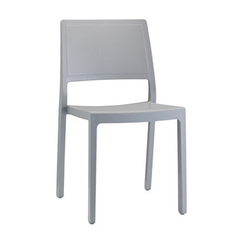 Krzesło Kate szare z tworzywa, 350599