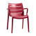 Produkt: Krzesło Sunset czerwone SCAB z tworzywa