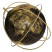 Produkt: Globus dekoracyjny czarny 24 cm